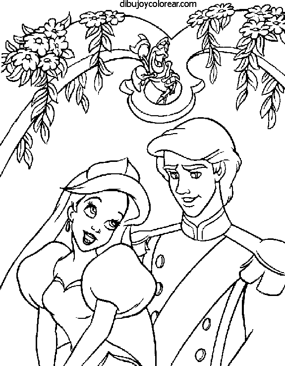 Personajes de la Sirenita para colorear - Imagui Personajes de la Sirenita para colorear - Imagui