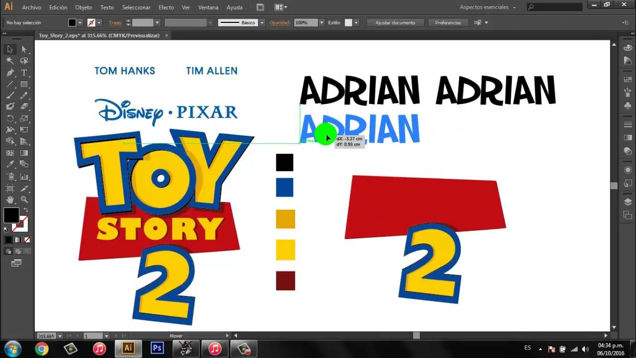 Personalizar logo de ToyStory - YouTube