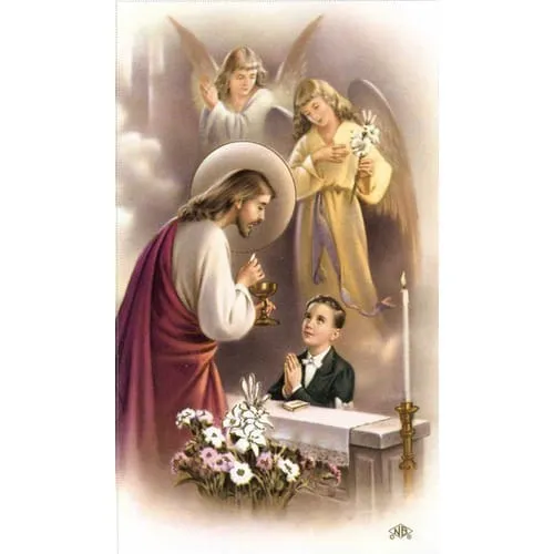 Personalized First Communion Prayer Cards | The Catholic Company