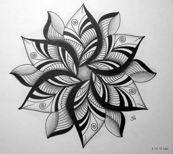 3. pescado flor - 41 tatuajes inspiradora y sobre todo blanco y negro…