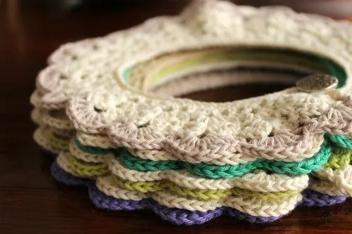 Peter pan collar, cuello, algodón, crochet, tejidos | Flickr ...