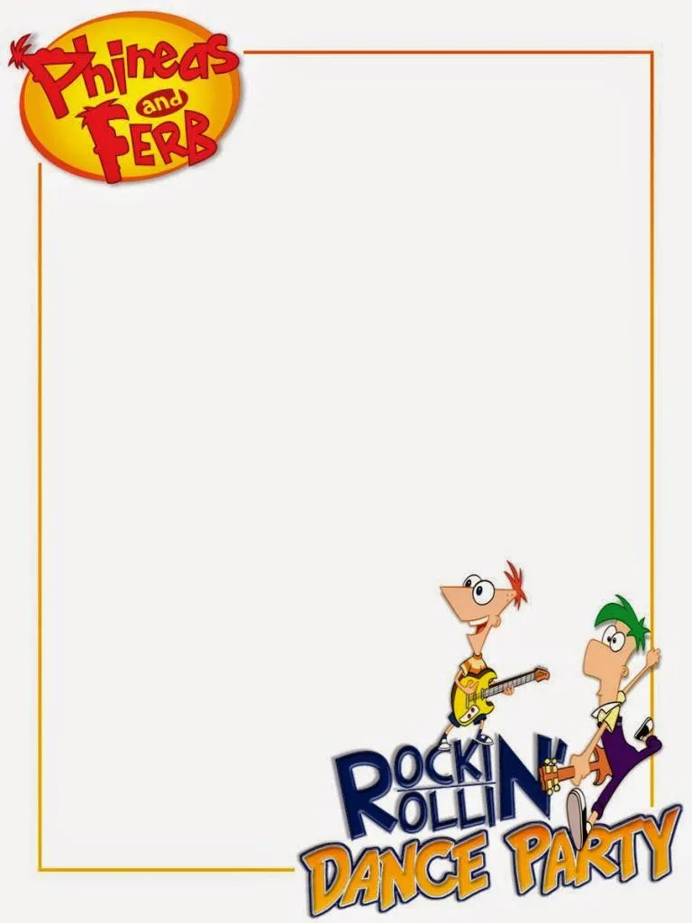 Phineas y Ferb: Cuaderno para Imprimir Gratis. | Ideas y material ... Phineas y Ferb: Cuaderno para Imprimir Gratis. | Ideas y material ...