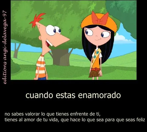 Phineas y isabella embarazada - Imagui