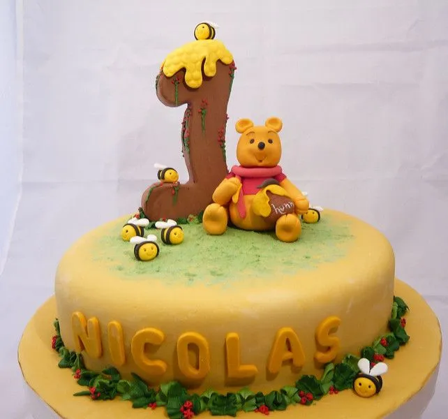 Torta Winnie Pooh 1 año - Imagui