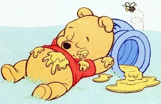 Pictures of Baby Winnie The Pooh With Honey | The Art Mad Wallpapers