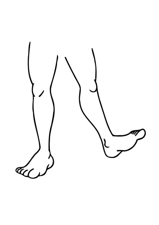Dibujos pierna - Imagui