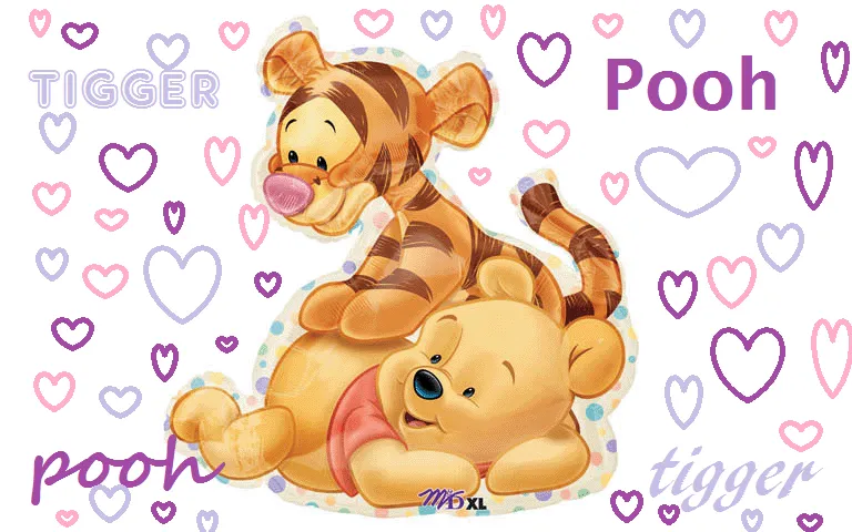 Wallpaper pooh tigger bebé - Imagui