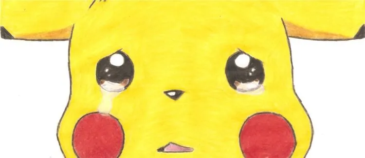 Imagenes de pikachu llorando - Imagui