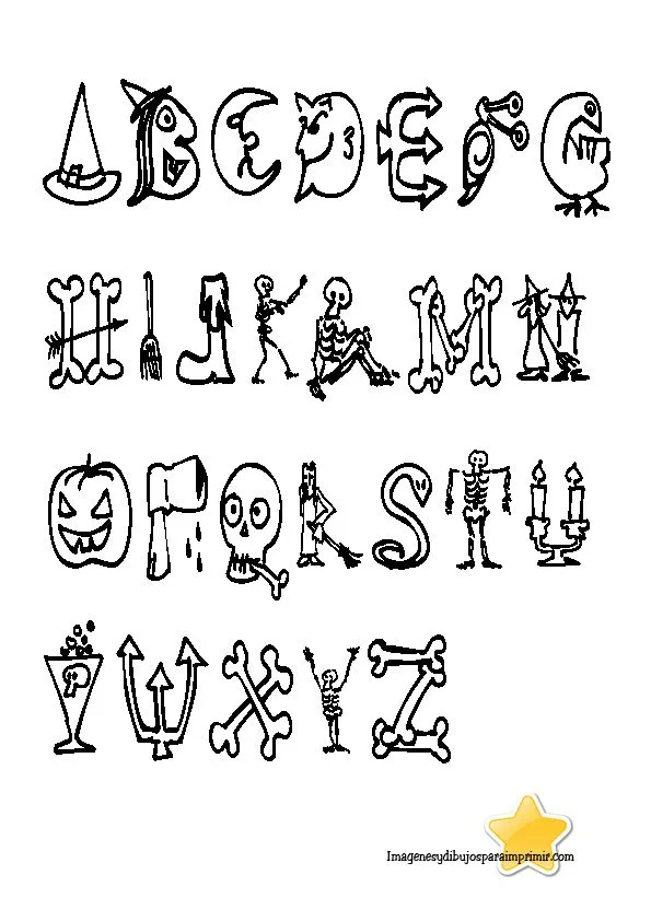 Pin Abecedarios De Halloween Para Imprimir on Pinterest Pin Abecedarios De Halloween Para Imprimir on Pinterest