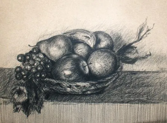 Bodegon de frutas dibujo - Imagui