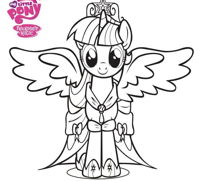 My Little Pony Friendship Is Magic Coloring Pages to Print | My ...