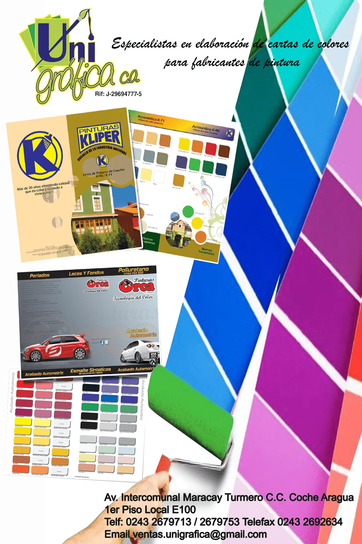 Pin by unigrafica c.a on cartas de colores para fabricantes de pintura |  Desktop screenshot, Screenshots