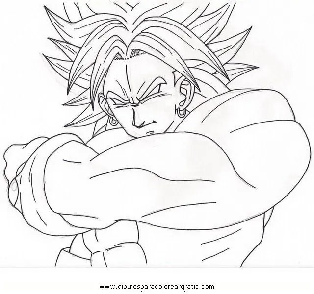 Imagenes para dibujar de Dragon Ball Z de broly - Imagui