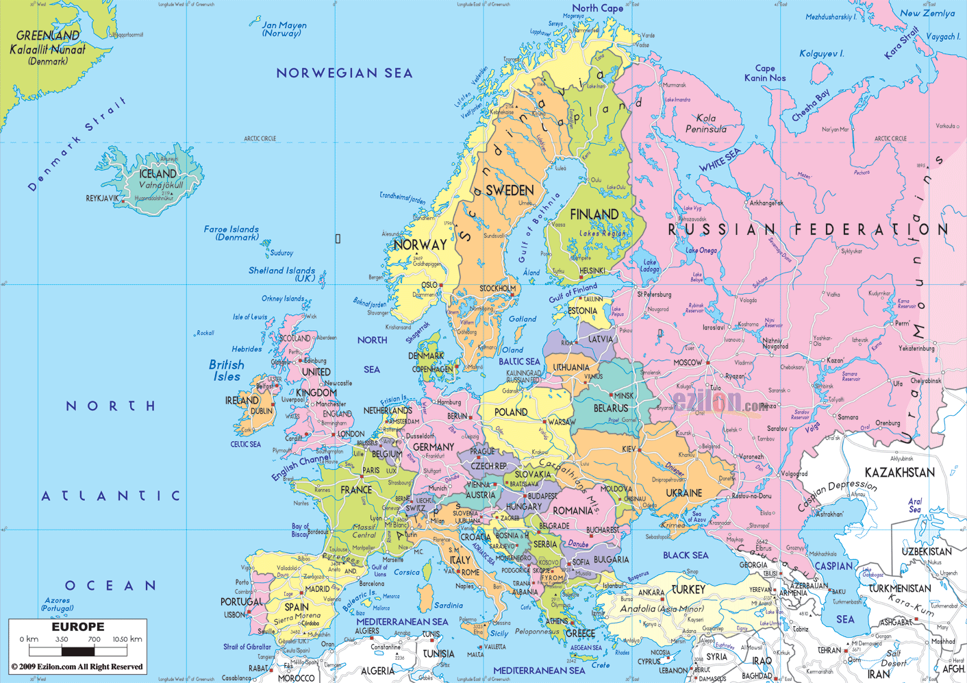 Pin Europa Mapa Regional on Pinterest