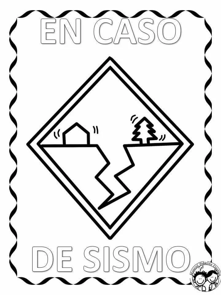 Pin de Idaly en Protección civil | Dibujos de terremotos, Carta responsiva,  Frases educativas