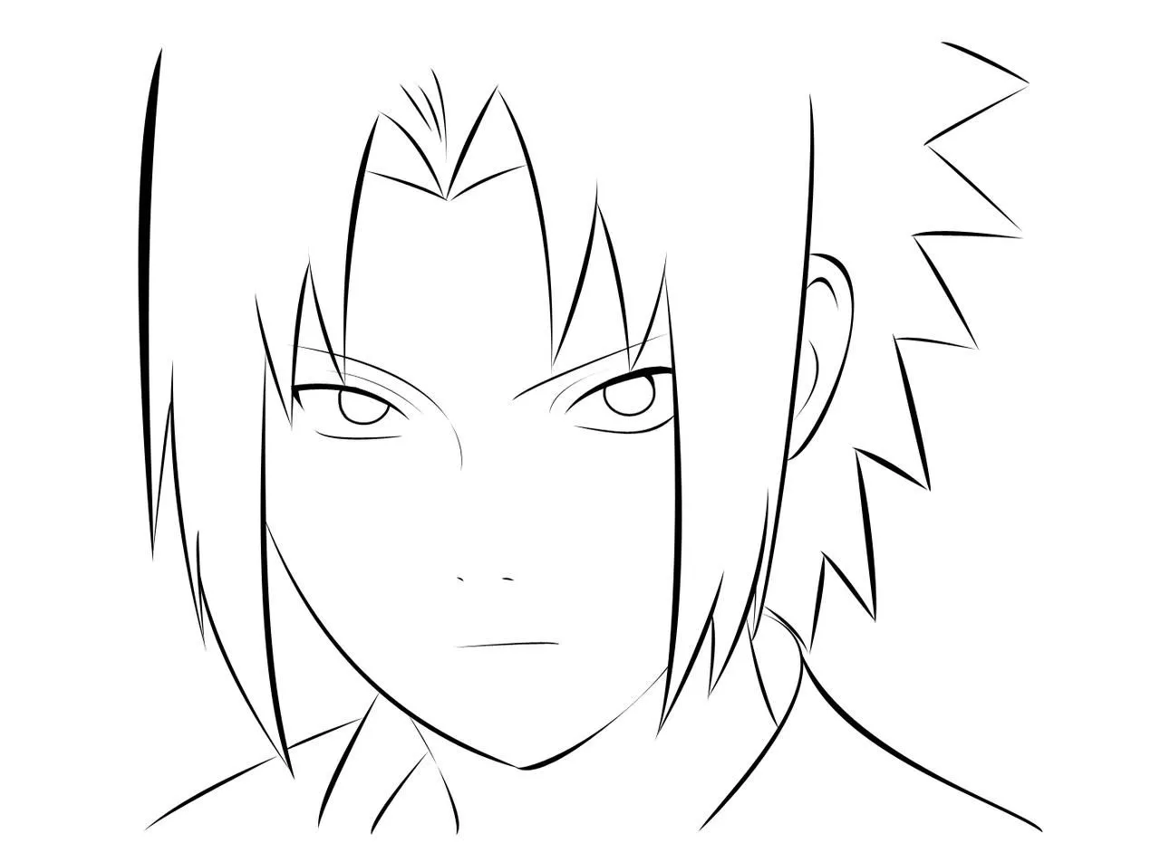 Pin Naruto Sasuke Para Colorear Pinta Y Colorea Dibujos on Pinterest
