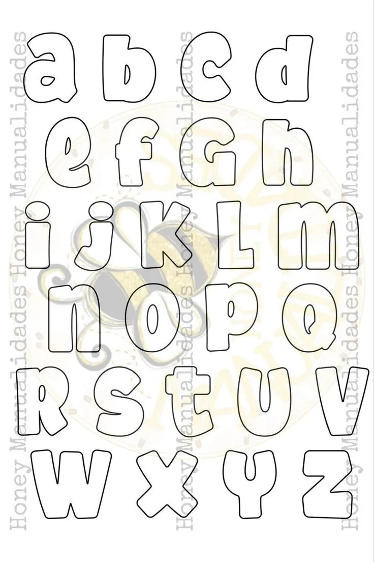 Pin de Nelma Costa en fonte en 2023 | Moldes de letras abecedario, Moldes  de letras bonitas, Moldes de letras infantiles