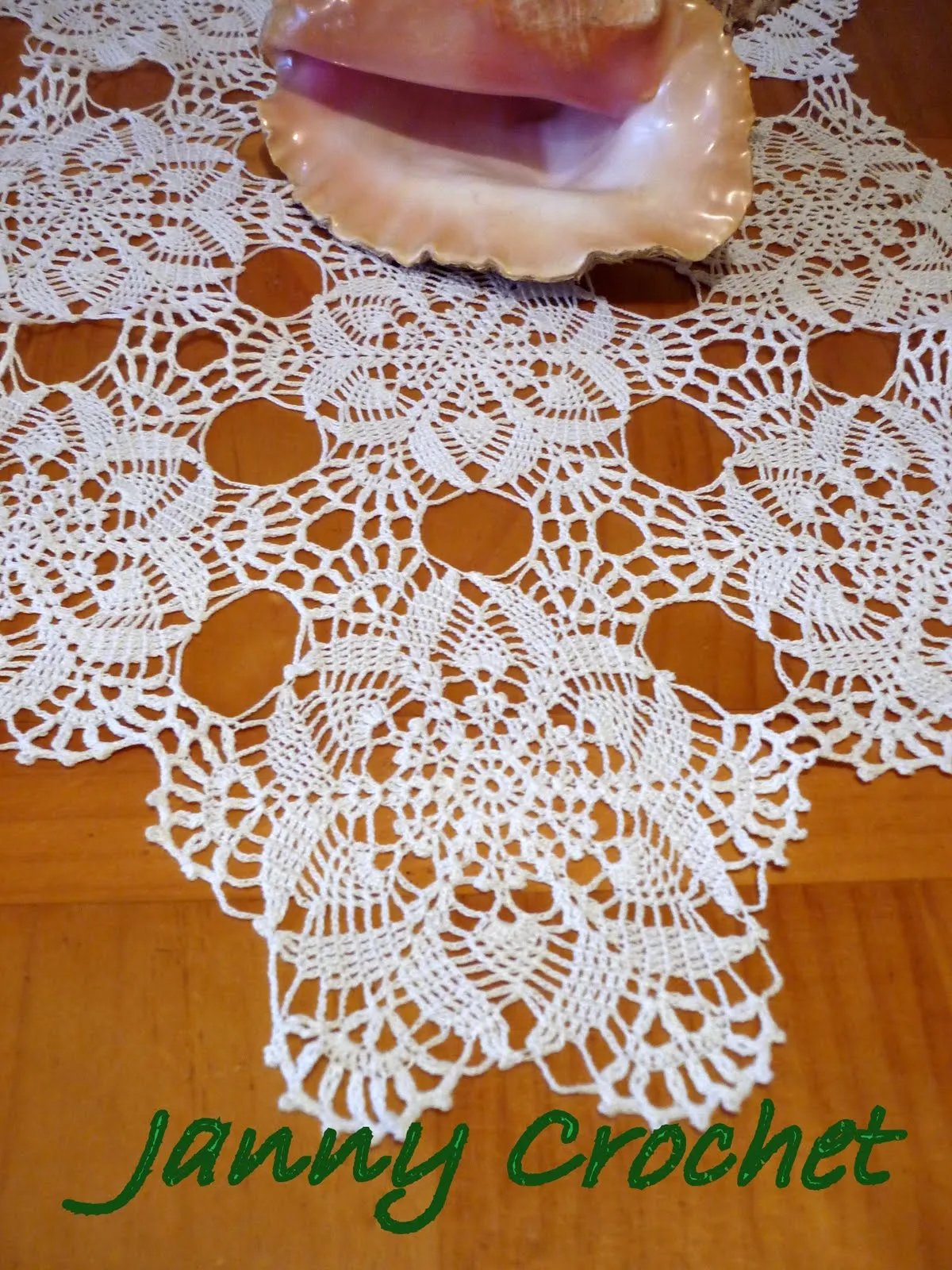 Caminos de mesa a crochet patrones - Imagui