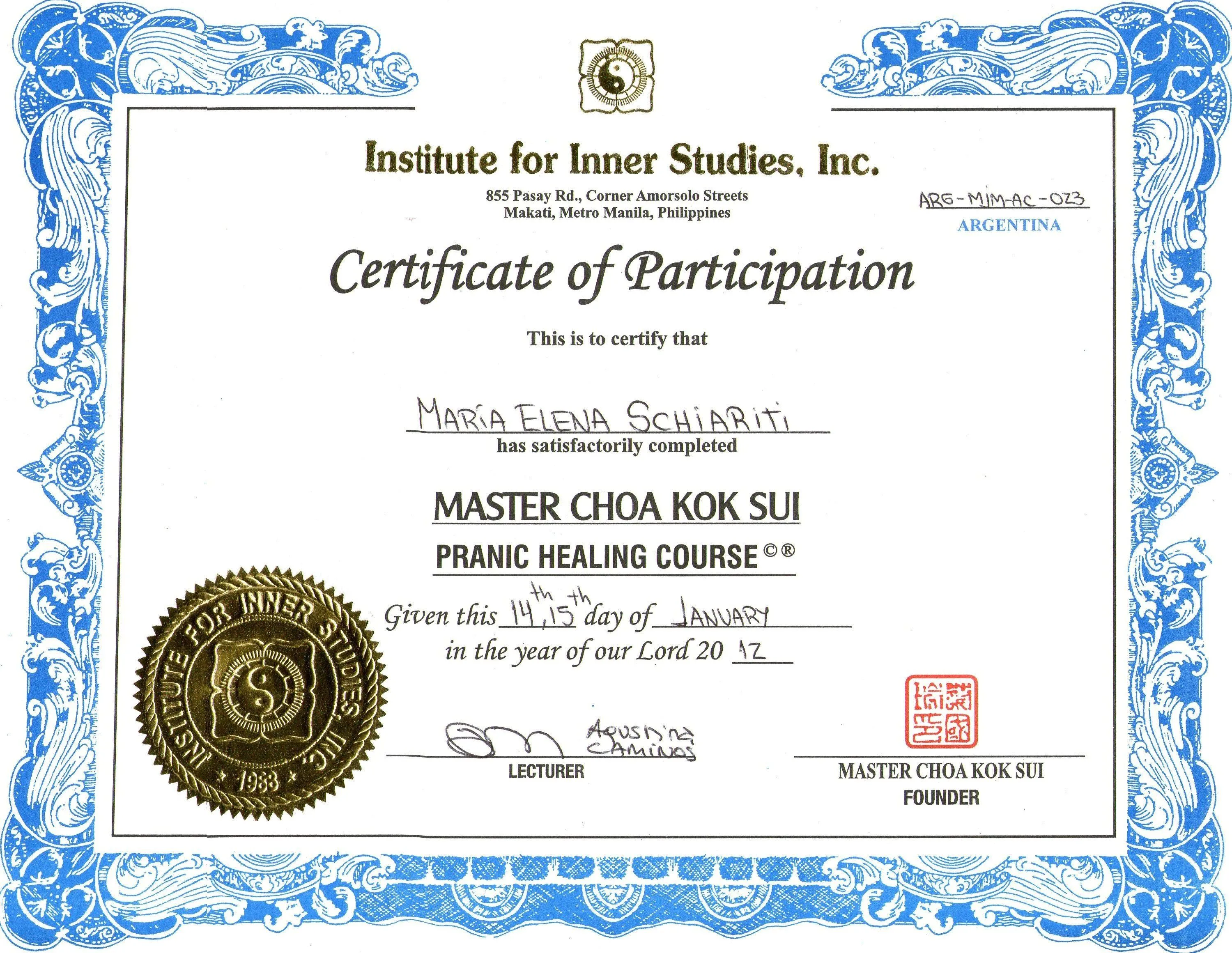 REFLEXOLOGÍA Maria Elena Schiariti Terapeuta en reflexología REFLEXOLOGÍA Maria Elena Schiariti Terapeuta en reflexología