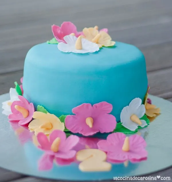 La Cocina de Carolina: Tarta hawaiana y ¡feliz cumpleaños Mariana!