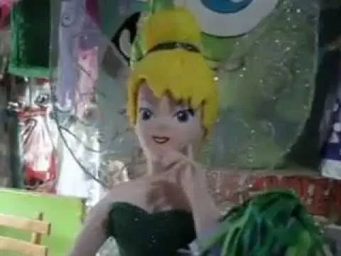 Piñata de campanita en flor - YouTube