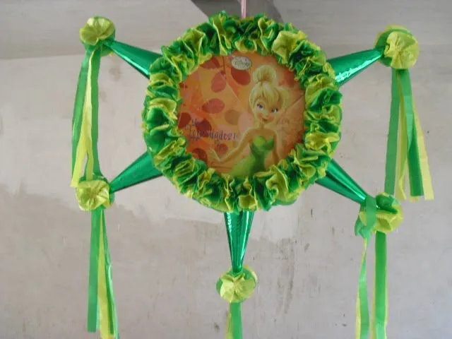 Piñatas de de moldes de campanita - Imagui