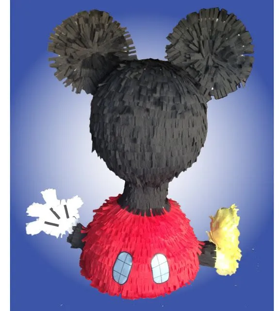 Piñata de la casa de Mickey Mouse - Imagui