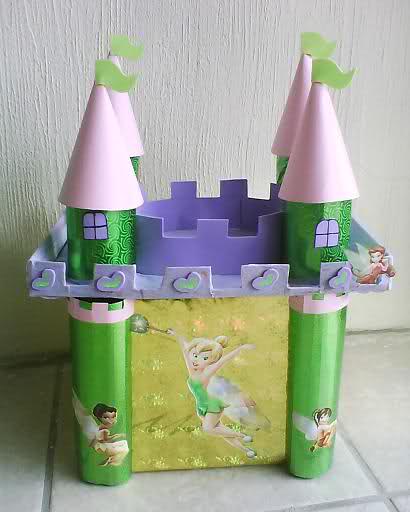 Piñata forma de castillo - Imagui