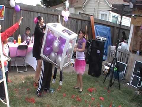 la piñata de globos - YouTube