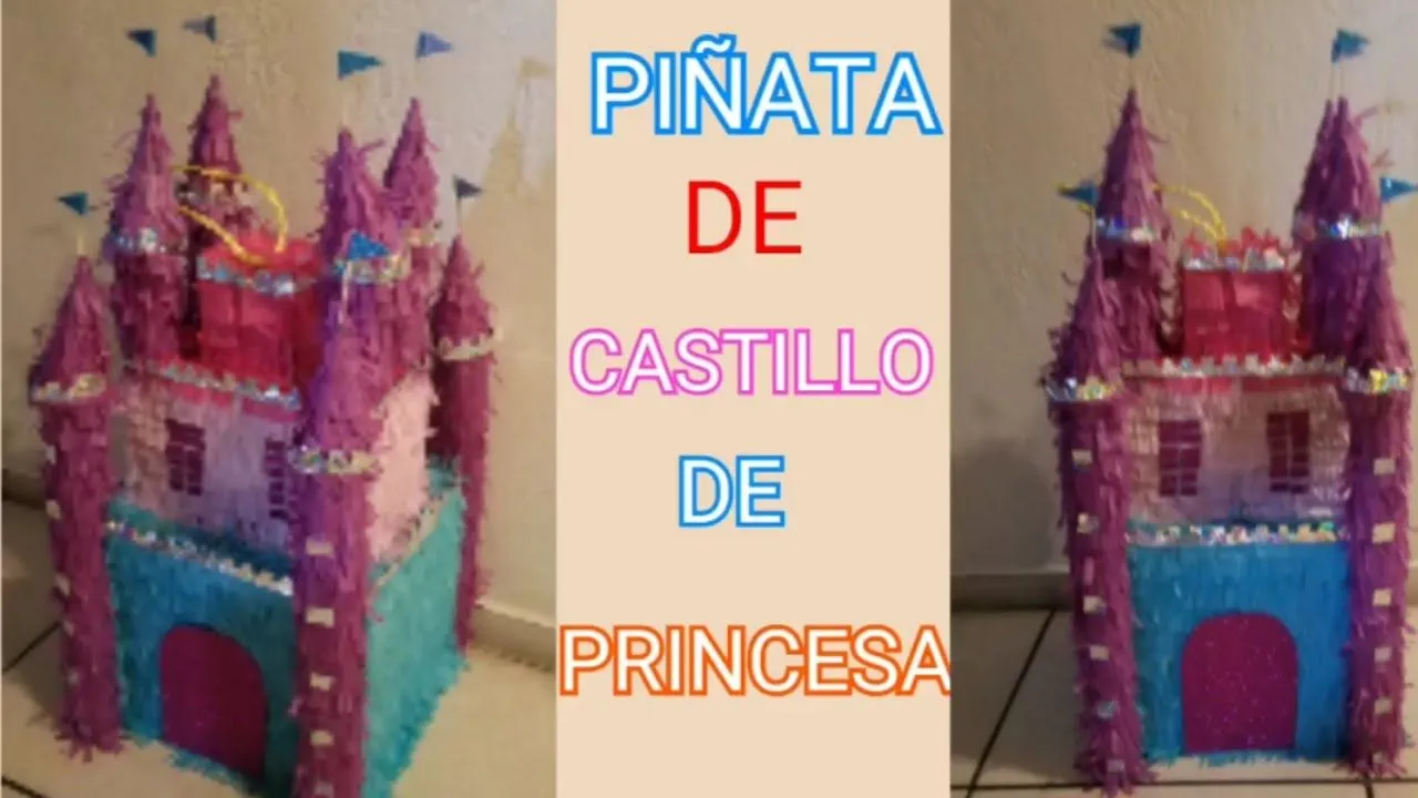 piñata piñata de Castillo de princesa - YouTube