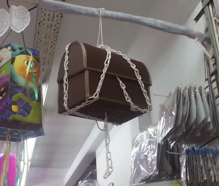 Piñata pirata hecha con cajas y cartón corrugado! | MIS CREACIONES ...