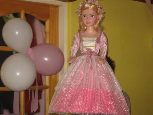 Piñata de princesa - Imagui
