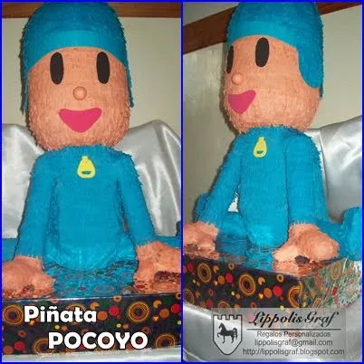 Como hacer piñatas de Pocoyo - Imagui