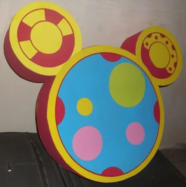 Piñatas caseras de Mickey Mouse - Imagui
