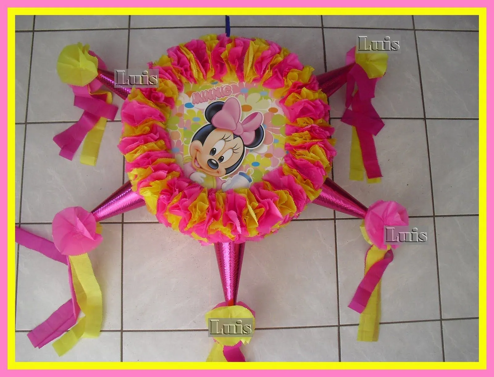 Piñatas de Minnie bebé - Imagui