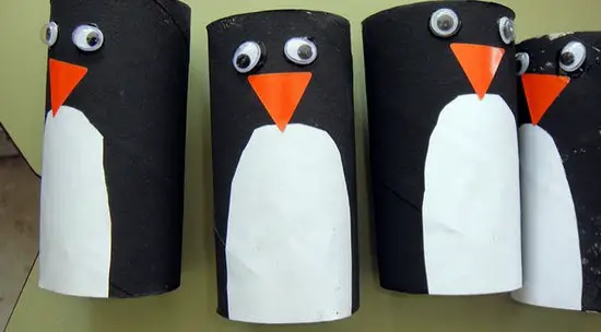 Mascara de pinguino en foami - Imagui