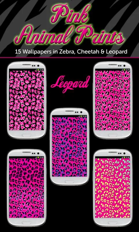 Pink Animal Prints Wallpapers - Aplicaciones de Android en Google Play