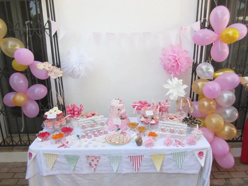 Pink Artesanas - Galletas y Tartas decoradas: Mesa dulce para ...