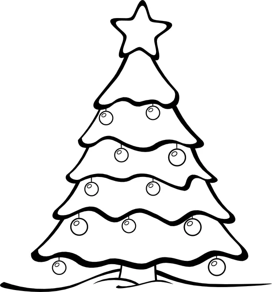 Dibujos de pinos de navidad - Imagui