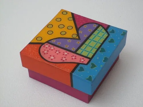 Pintar caja madera - Imagui