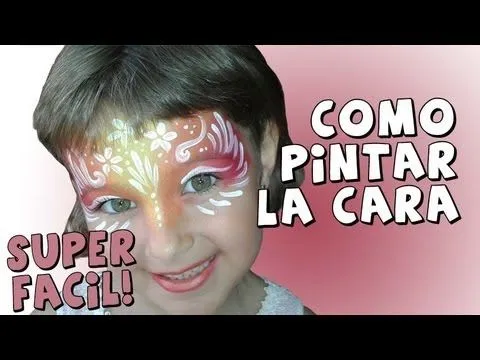 Como Pintar la Cara *Face Painting ideas* Maquillaje para Carnaval ...