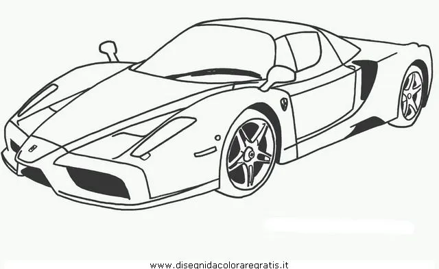 Ferrari en dibujo - Imagui
