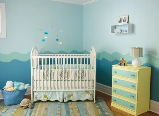 Pintura para habitacion de bebé - Imagui