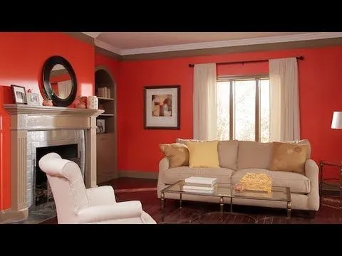 Cómo pintar una habitación con varios colores - YouTube