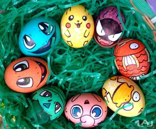 Pintar huevos de Pascua de Pokémon > Decoracion Infantil y Juvenil ...