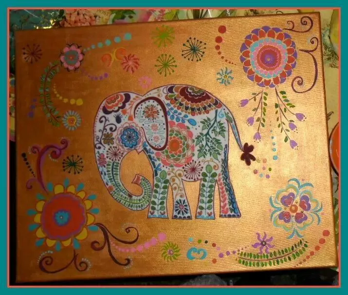 Para pintar on Pinterest | Frases, Painted Elephants and Hindus
