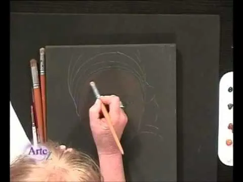 Como pintar un rostro de mujer en acrílico... - YouTube