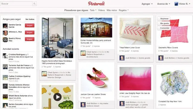 Qué Pinteresante!: Pinterest lanza su versión en español de América
