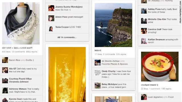 Pinterest es la tercera red social más popular, según informe ...
