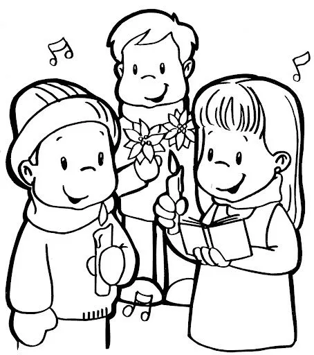 Pinto Dibujos: Coro de iglesia para colorear Pinto Dibujos: Coro de iglesia para colorear